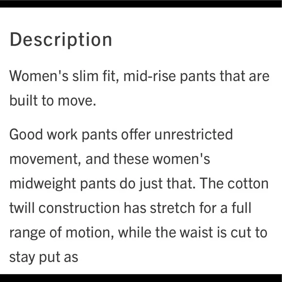 CARHART➕Rugged Flex Slim Fit Twill Work Pants NWT - Picture 11 of 12